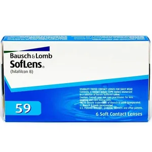 Lentes de Contato Soflens 59 3 Pares +0,50