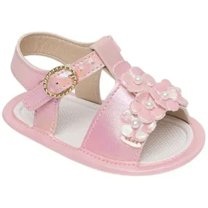 Sandália Infantil N° 3 Pimpolho Flora Rosa 0110239C (MP)