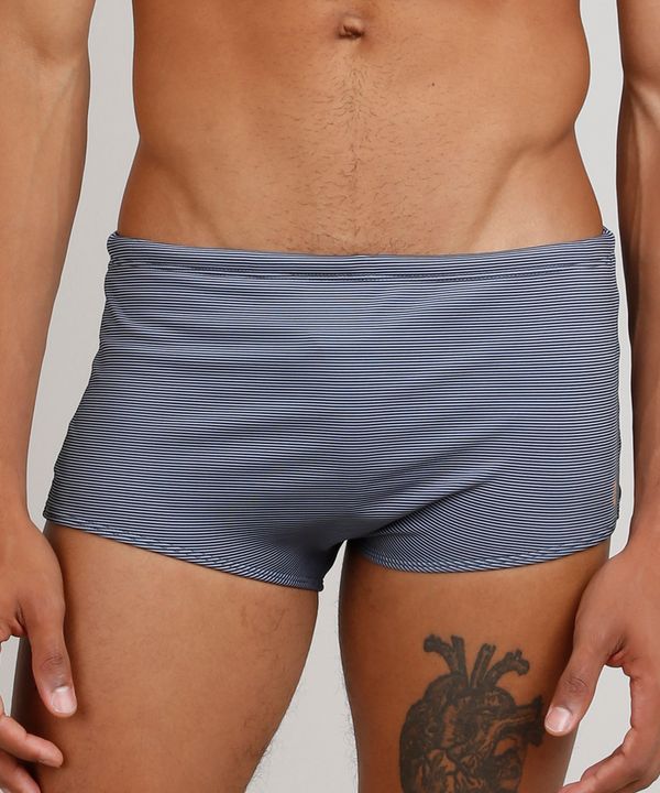 Sunga Masculina Tradicional Listrada com Proteção UV50+ Preto M