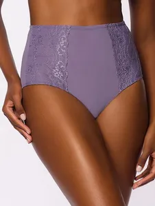 Calcinha Hot Pant Renda Essencial ALFAZEMA G