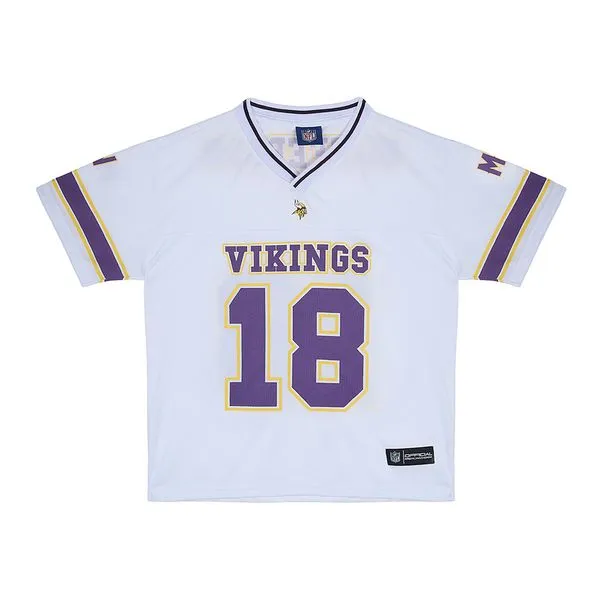 Camiseta Nfl Jeff Oversized Infantil - 16 anos