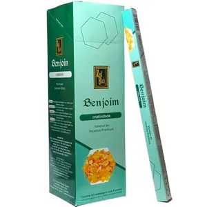 Incenso De Benjoin Para Criatividade Zed Black Caixa Com 25 Pacotes (MP)