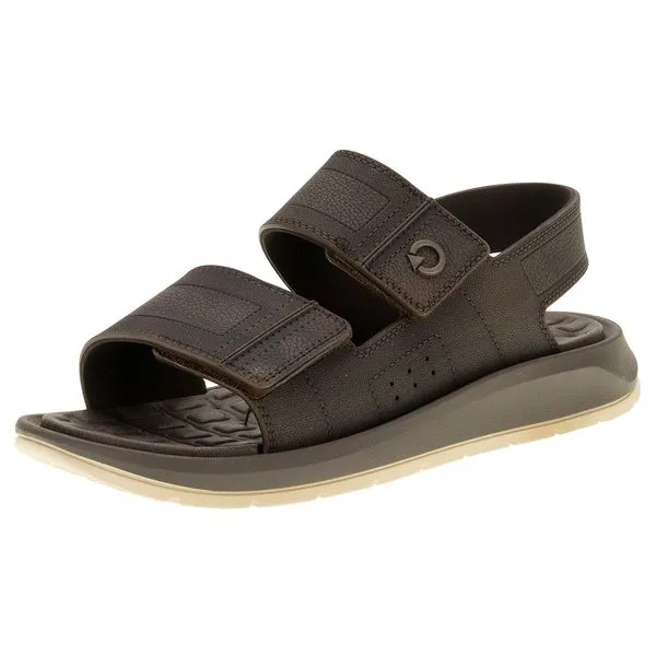 Sandália Masculina Crato Cartago - 11845 CAFÉ 39