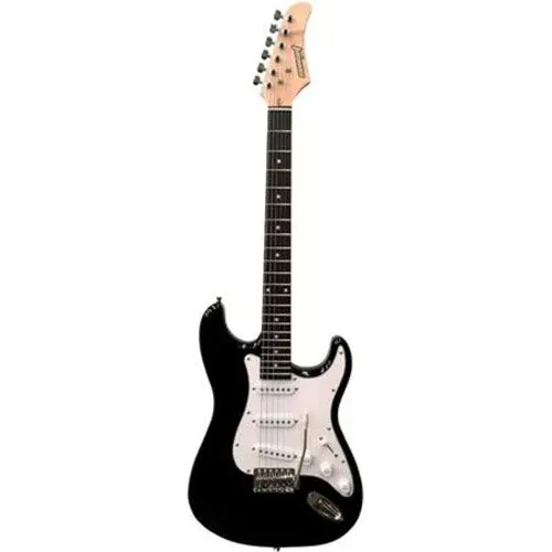 Guitarra Guizhou Osten Preto e Branco E-BI