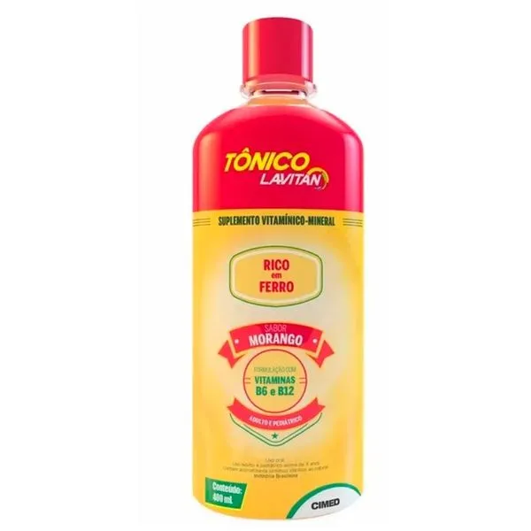 Tônico Lavitan Morango 400ml