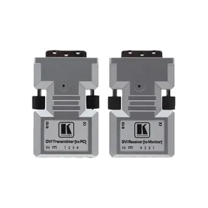 Kit De Extender Dvi Full Hd 60hz Faz Até 500 Metros Através De 4 Vias Lc óptico (kramer)