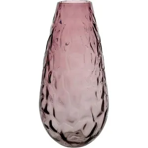 Orium Vaso 36X18X18Cm Vidro Rosa