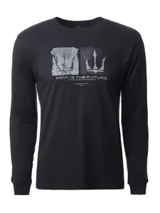 Camiseta Manga Longa Masculina PRETO GG
