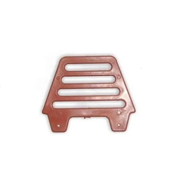 Grade Passarinheira Rainha Telha para Proteção Contra Pássaros com Abas para Parafusar Terracota Plastipan Grade Passarinheira Rainha Telha Kit 100 Peças com Abas para Parafusar Terracota Plastipan