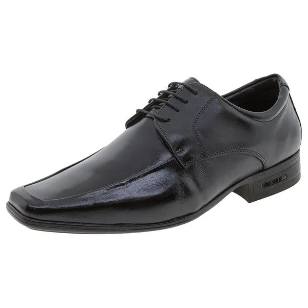 Sapato Masculino Social 3d Executive Jota Pe - 74455 PRETO 40