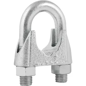Clips para cabo de aço 1.1/8" - 28,60 mm encartelado - VONDER