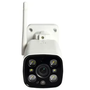 Câmera de Segurança MDM Wifi Bullet Externa Full HD Visão Noturna Infravermelha Branco Câmera de Segurança MDM Wifi Bullet Full HD Visão Noturna Branco