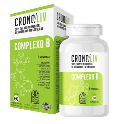 Cronoliv Complexo B Com 60 Cápsulas Softgel