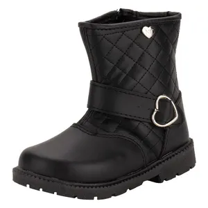 Bota Infantil Feminina Nathielly 073037 PRETO 23