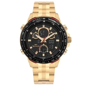 Relógio Technos Masculino Digitech Dourado - BJ4130AA/1P