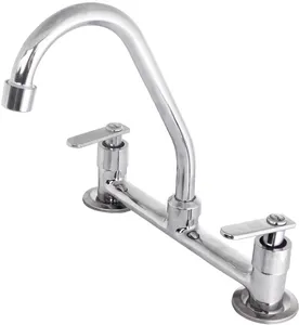 Torneira Misturador Pia Cozinha Romar de Mesa Bm Pratic Cromado DN15