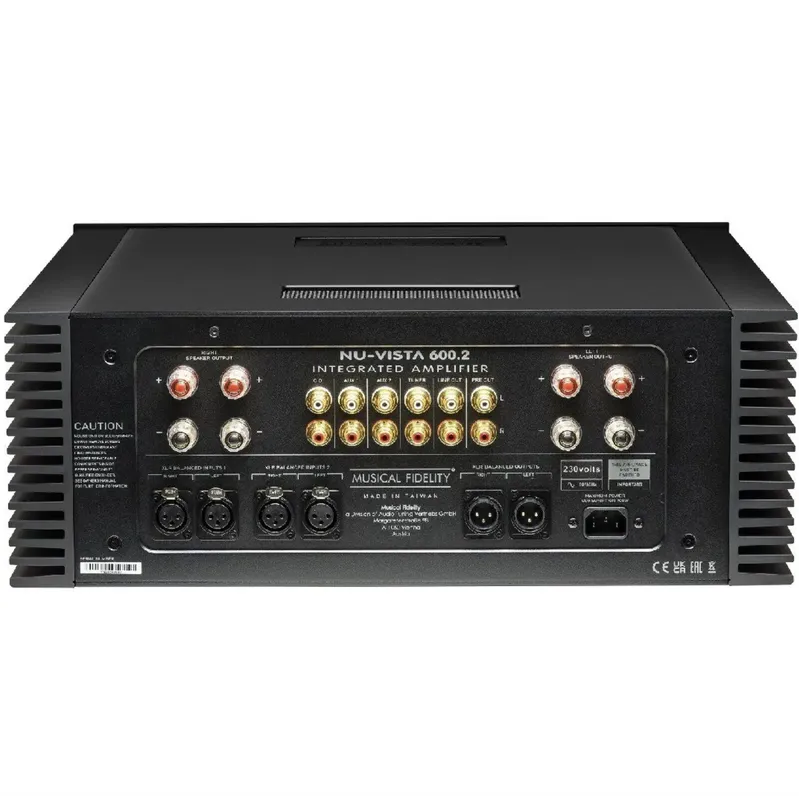 Amplificador Musical Fidelity Nu-Vista 600.2 Potência: 160 Watts por canal - 115v