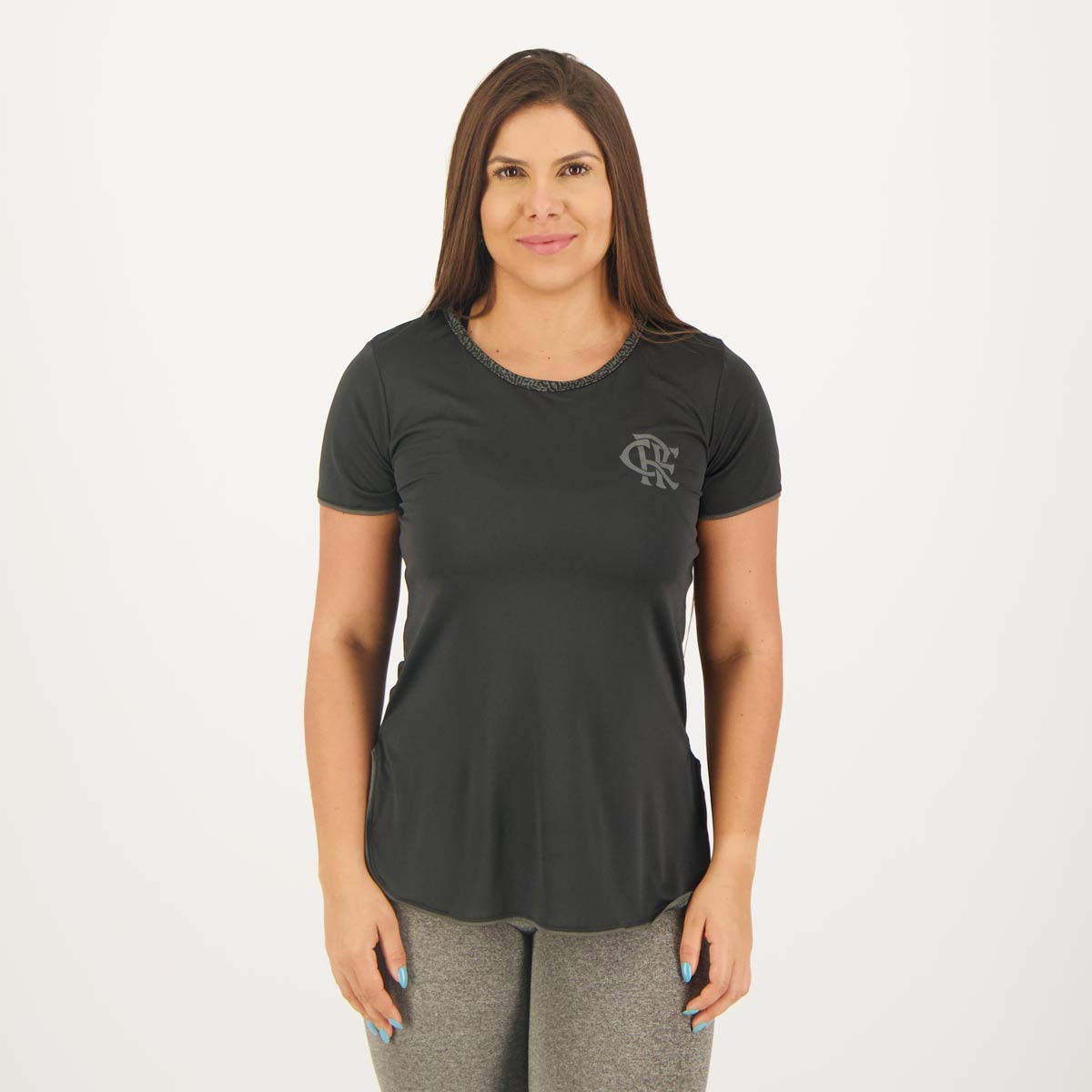 Camisa Flamengo Commove Feminina Preta