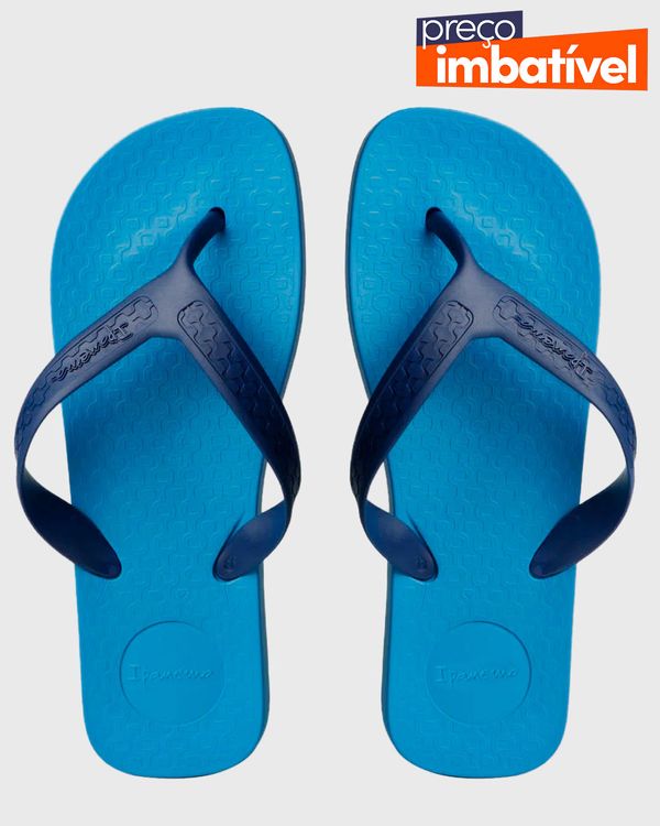 Chinelo Ipanema Masculino Surf Azul Claro 33/34