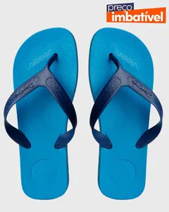 Chinelo Ipanema Masculino Surf Azul Claro 45/46