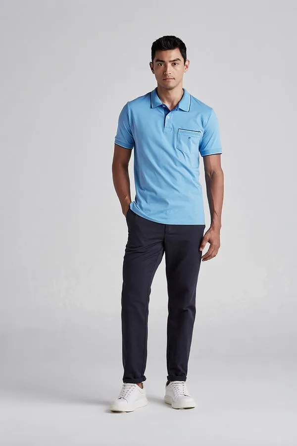Calca Chino Casual Elástico - Marinho - 44