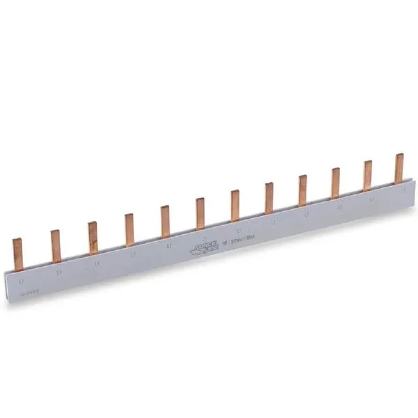 Barramento Monofásico 12 Polos 80 Amperes 215mm - 600400003 - Forceline