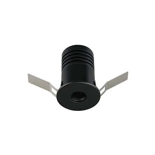 Spot de Embutir Nexo LED Alto IRC 97 3W 3000K Luz Amarela Preto Astraled Spot de Embutir Nexo LED Alto IRC 97 3W 3000K Preto Astraled
