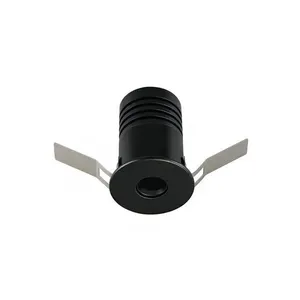 Spot de Embutir Nexo LED Alto IRC 97 3W 3000K Luz Amarela Preto Astraled Spot de Embutir Nexo LED Alto IRC 97 3W 3000K Preto Astraled