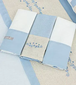 Kit Saquinho Maternidade Nature com 3 unidades Azul