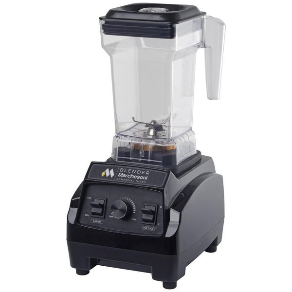 Blender Alta Rotação Comercial Turbo Marchesoni 1,8 Litros 1200w 127v Bl.4.201
