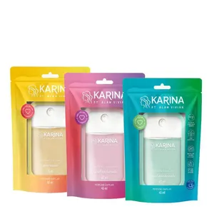 Kit Karina Perfume Capilar Floral Ambarado + Frutas Amadeirada + Gourmand 45ml Cada
