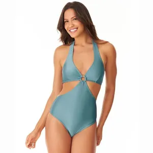 Maiô Engana Mamãe Zumba Azul Azul - P
