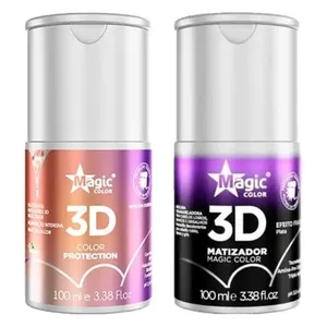 Kit Matizador E Máscara Diluidora Magic Color 100ml Prata (MP)