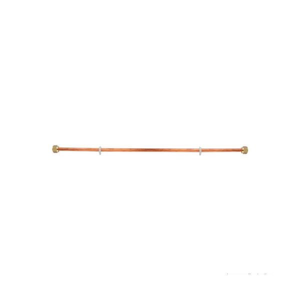 Tubo de cobre para instalações de gás domésticas flangelado 60cm Jackwal