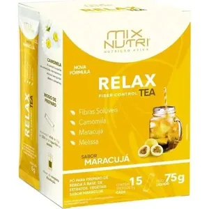 Chá Mix Nutri Relax Fiber Control TEA Sabor Maracujá 75g