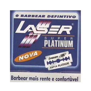 Lâmina de Barbear Santa Clara Laser Platium 5 Lâminas