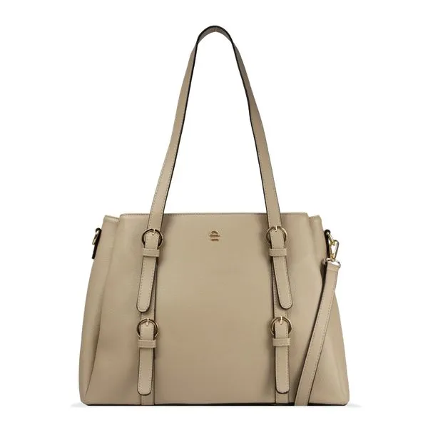 Bolsa Ombro Floater Argolas Newrock Le Postiche NUDE