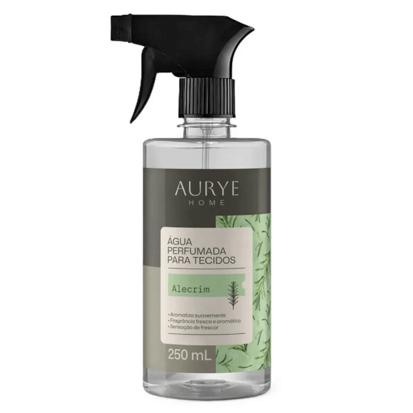 Água Perfumada para Tecidos Auryé Home Alecrim 250ml