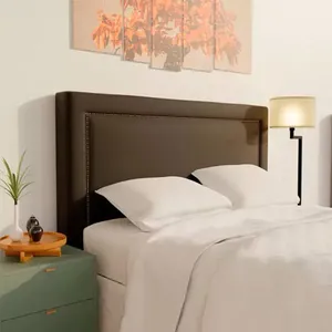 Cabeceira de Solteiro Styllus Dubai, para Colchão de 88 cm Veludo Preto