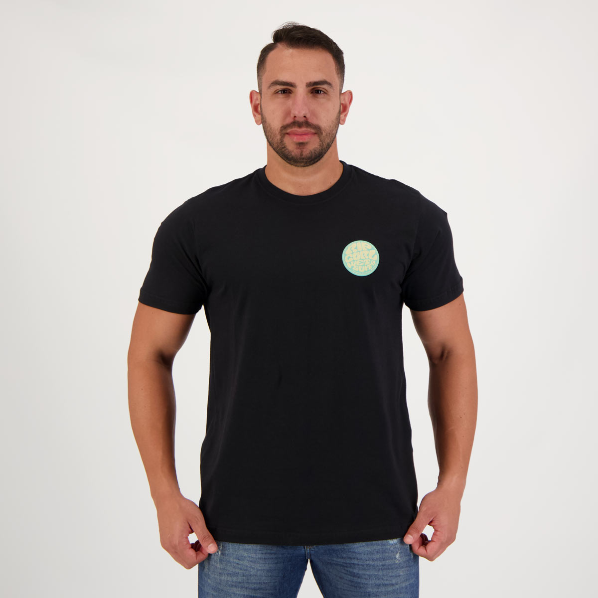 Camiseta Rip Curl Wettie Preta