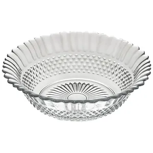 Centro de Mesa Dia Vidro Reciclado Transparente 7x24cm - Vitazza