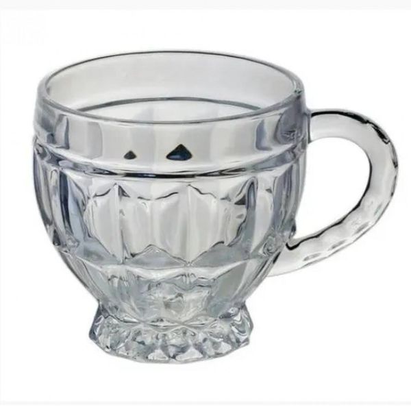 Xicaras de Cafe em Cristal Renaissance 200ml - Lyor