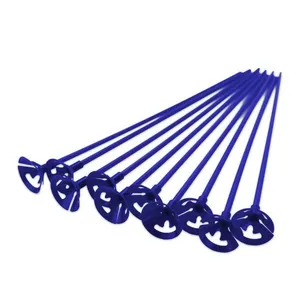 Suporte Para Balão Klf Festas 33cm com 10 Unidades Azul marinho
