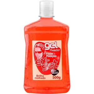 Gel Fixador Ex-Set Vermelho 500g