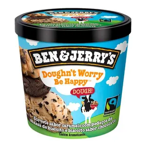Sorvete Pote Kibon Ben & Jerry's Doughnt Worry 120ml