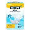 Fralda Geriátrica Bigfral Plus G 7 Unidades
