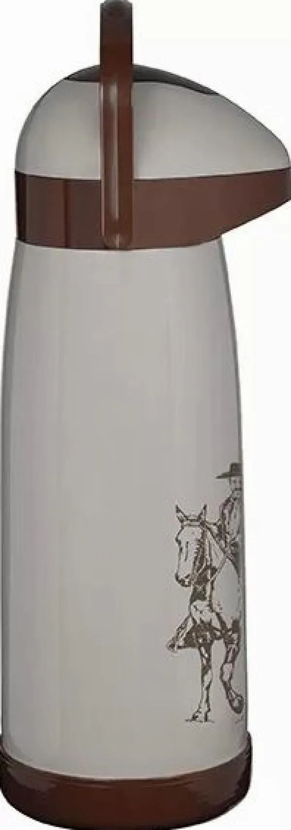 Garrafa Térmica Mor de Pressão Farroupilha Bege 1,9L