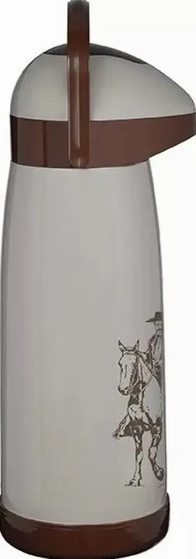 Garrafa Térmica Mor de Pressão Farroupilha Bege 1,9L