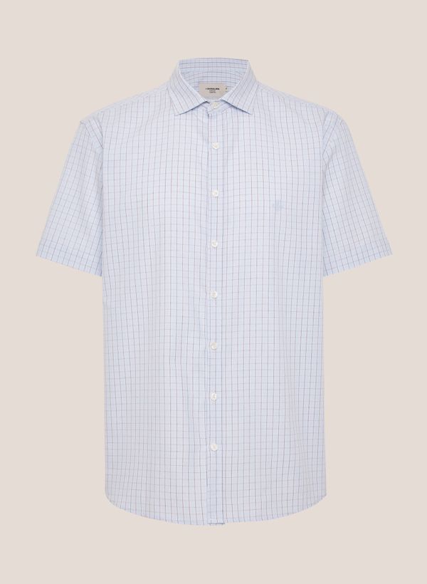 Camisa Comfort Fit Tricoline Xadrez Dudalina Masculina 5