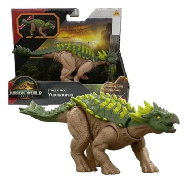 Jurassic World Rebirth – Dino Yuxisaurus Articulado 19 Cm – Rabo Função Mexe Cabeça - Mattel